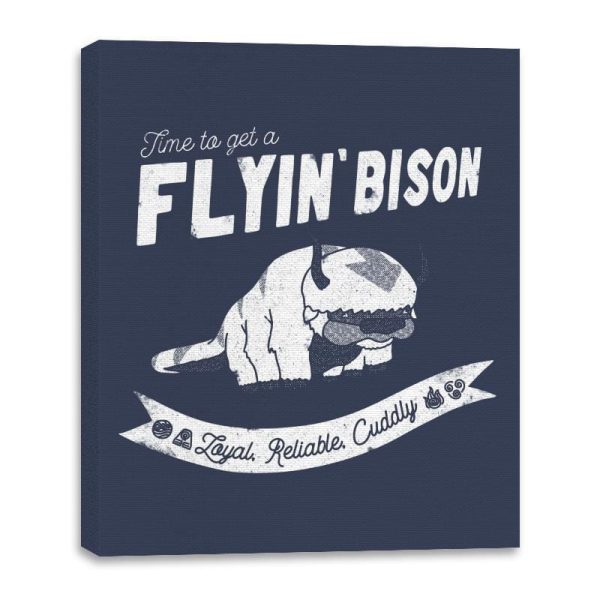 Flyin Bison - Canvas Wraps Hot on Sale - Image 3