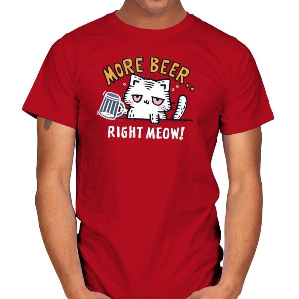 Beer Right Meow - Mens Sale