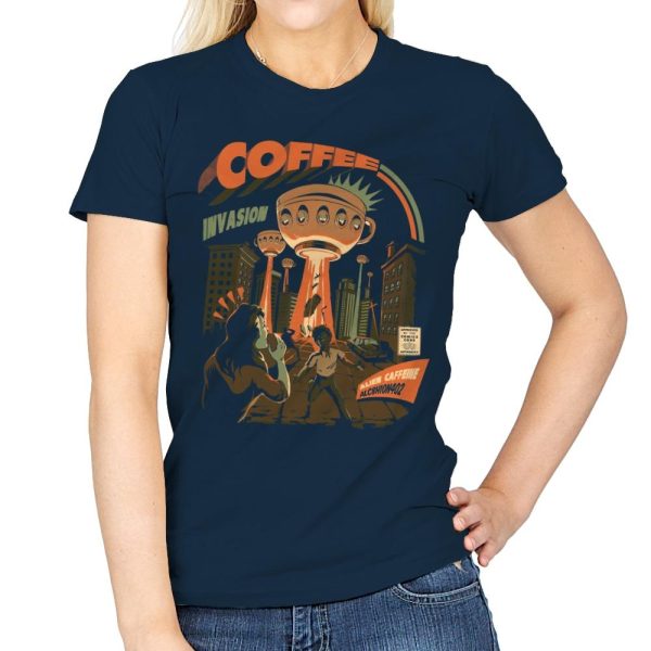 Coffee Invasion - Womens For Cheap - Image 3