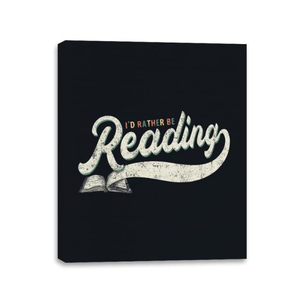 Rather Be Reading - Canvas Wraps Discount - Image 2