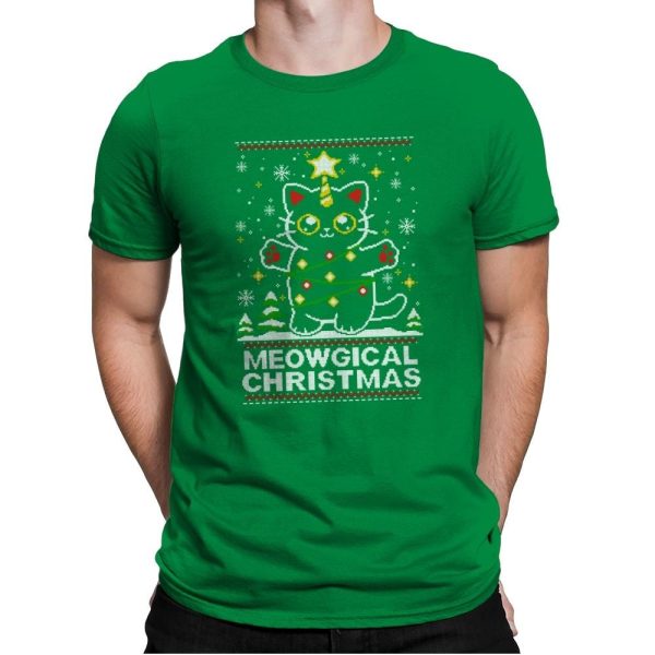 Meowgical Cat Christmas - Mens Premium Supply - Image 3
