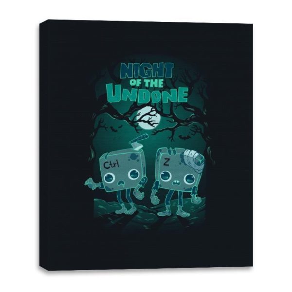 Ctrl+Zombies - Canvas Wraps Online - Image 3