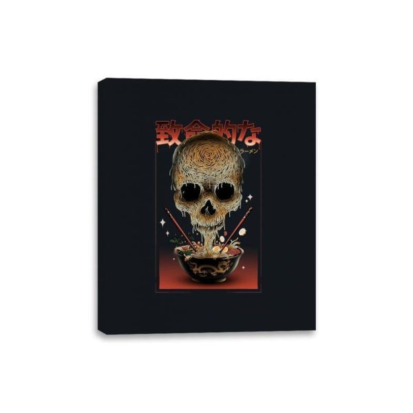 Deadly Ramen - Canvas Wraps on Sale