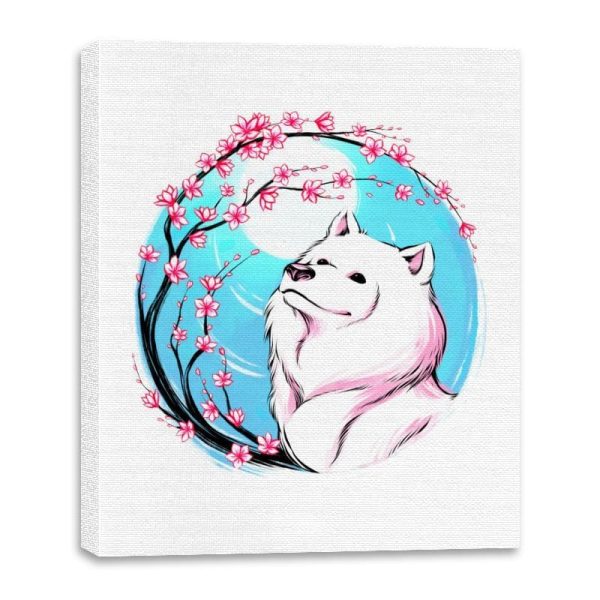 Samoyed Sakura - Canvas Wraps For Cheap - Image 3