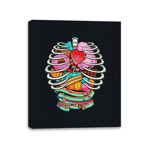 Unicorn Anatomy Sweet Inside - Canvas Wraps Online - Image 2