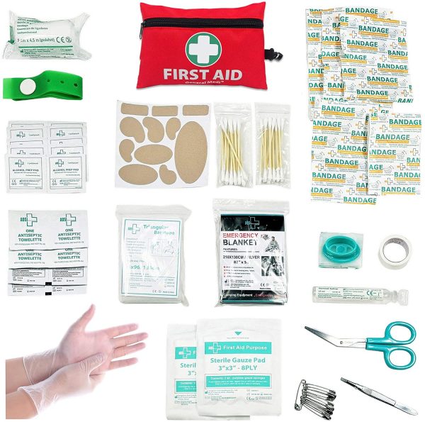Mini First Aid Kit, 110 Pieces Via Amazon Online Hot Sale