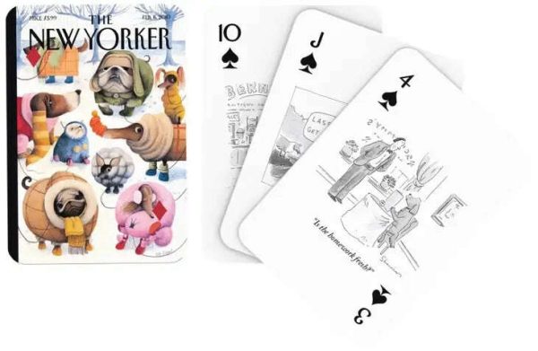 The New Yorker Dog Cartoons Playing Cards NYPC For Cheap - Image 2