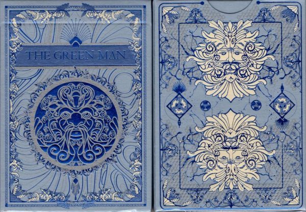 The Green Man Winter v2 Playing Cards Cartamundi For Discount