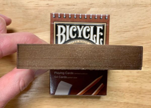 Sketch Gilded Bicycle Playing Cards Discount - Image 2