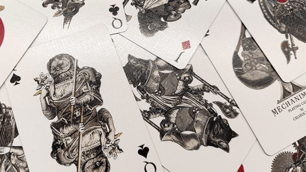 Mechanimals Gilded Playing Cards LPCC Discount - Image 5