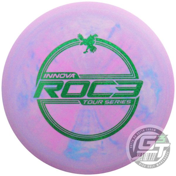 Innova Limited Edition 2022 Tour Series Color Glow Pro Roc3 Midrange Golf Disc Online now